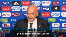 This has been the best Women's World Cup of all time - Infantino