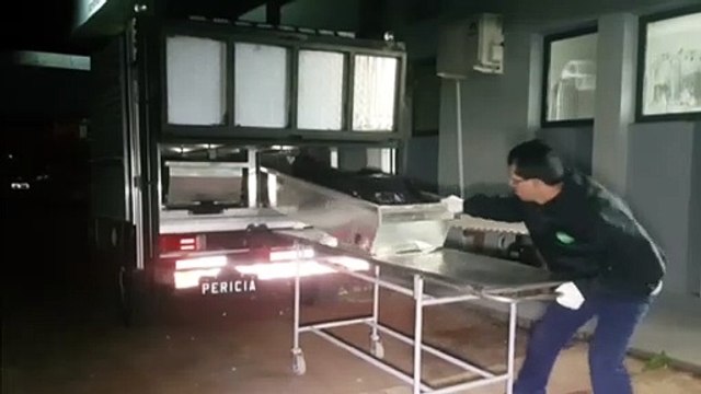 Corpo de vítima de grave acidente na BR-277 é levado ao IML