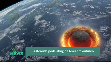 Asteroide pode atingir a terra em outubro