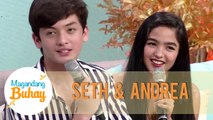 Seth still helps his father in cleaning the pool | Magandang Buhay