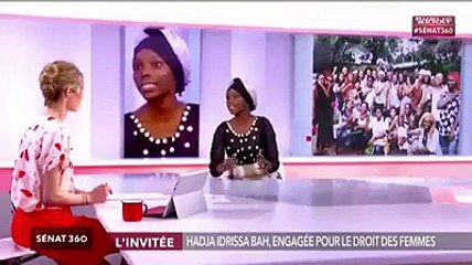 Hadja Idrissa Bah est jeune, battante et défend bien les filles