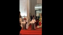 Déclaration conjointe du Président Macky Sall et du Roi Mswati III d’Eswatini au Palais de la République.
