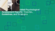 Full version  Integrated Psychological Assessment Reports: Theories, Guidelines, and Strategies