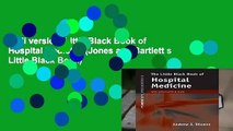 Full version  Little Black Book of Hospital Medicine (Jones and Bartlett s Little Black Book)