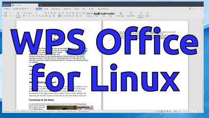 WPS Office 2019 for Linux