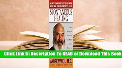 Full E-book  Spontaneous Healing Complete