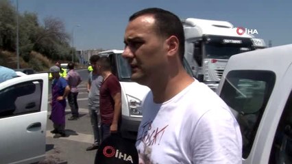 Emniyet kemerini koltuğa taktı, kazada ağır yaralandı