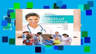 About For Books  Pearson s Comprehensive Medical Assisting: Administrative and Clinical