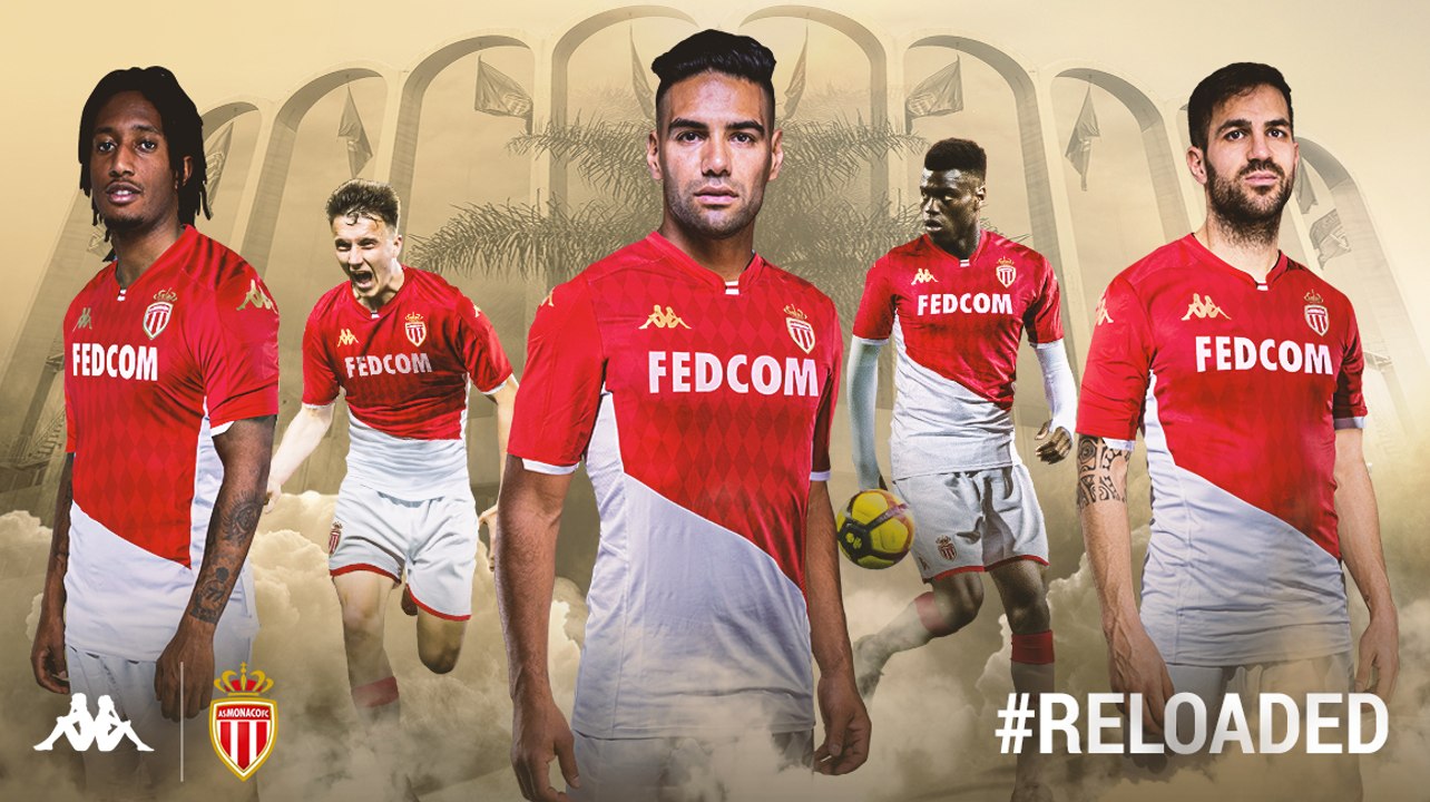 L’AS Monaco et Kappa dévoilent le nouveau maillot domicile