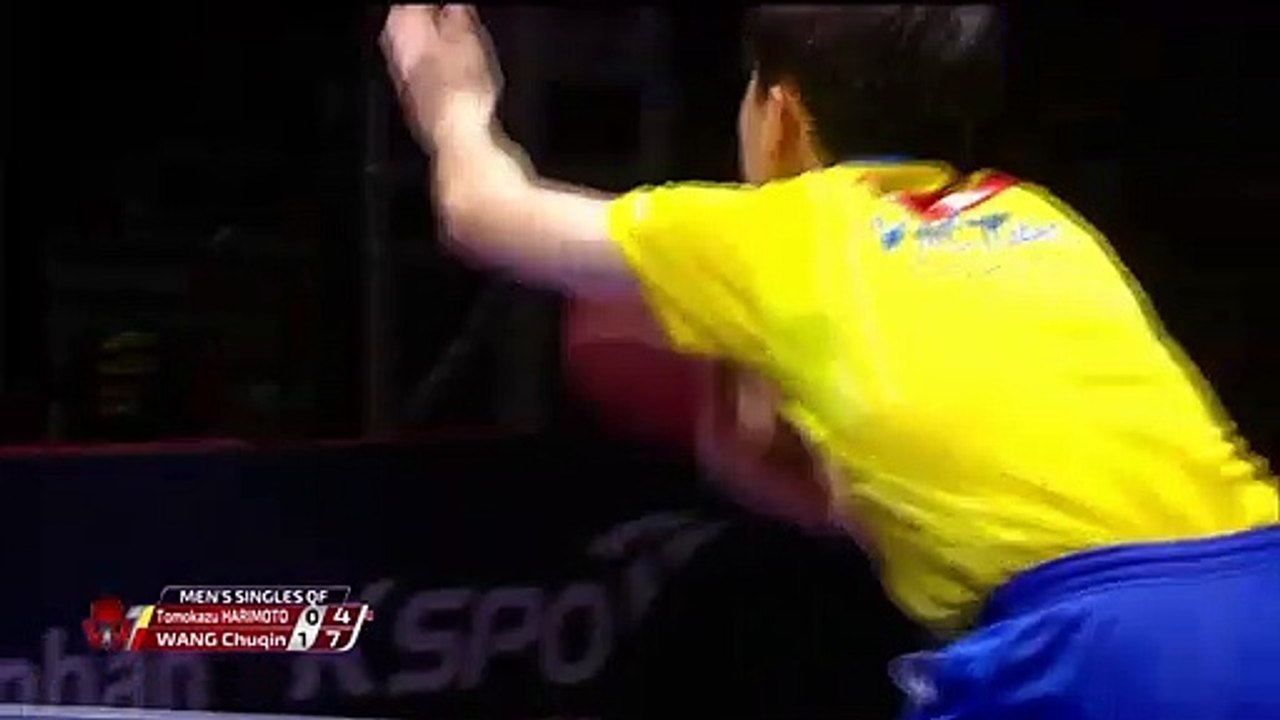 Wang Chuqin vs Tomokazu Harimoto | 2019 ITTF Korea Open Highlights (1/4)