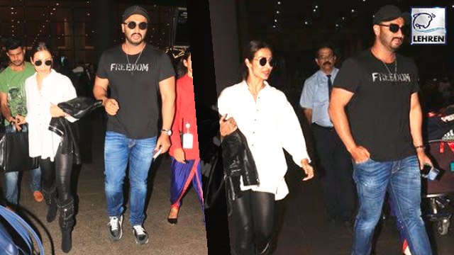 Malaika Arora And Arjun Kapoor Return From Their ROMANTIC Holiday In New York