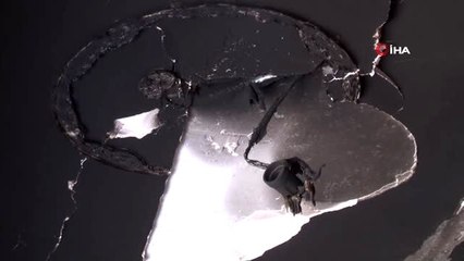 Evi yanınca mağdur olan aile yardım bekliyor