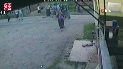 Hayvanları yanlış ahıra giren iki aile birbirine girdi