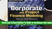 Corporate and Project Finance Modeling: Theory and Practice (Wiley Finance)  Best Sellers Rank :