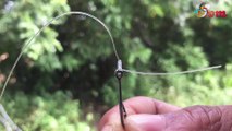 5 easy ways to tie hooks - fishing knot - how to tie a hook