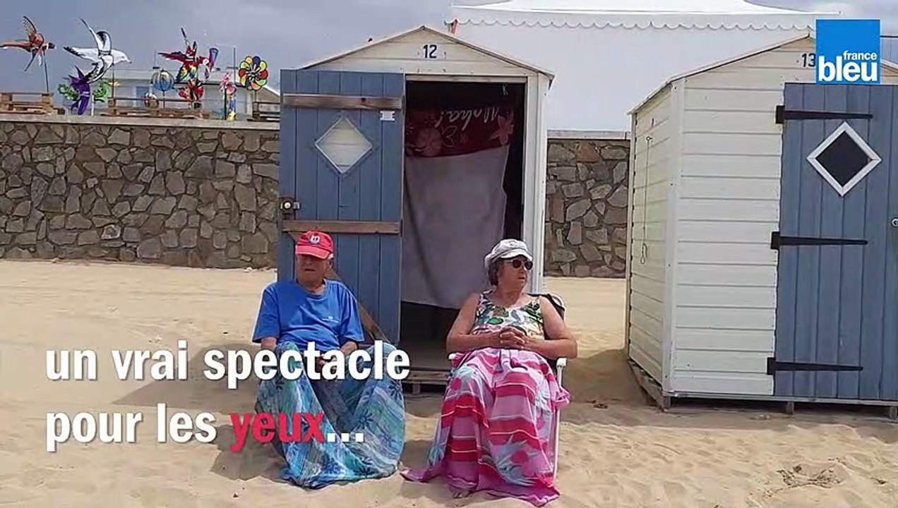 Le festival du cerf-volant envahit la plage de Notre-Dame-de-Monts en Vendée