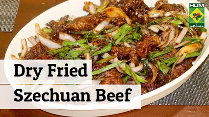 Short Recipe Of Dry Fried Szechuan Beef | Masala Tv Recipes