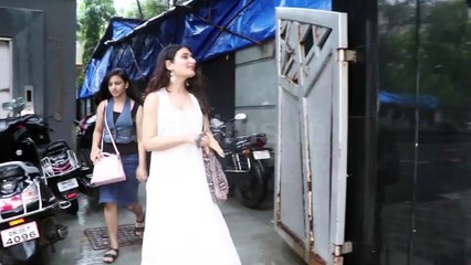 Fatima Sana Shaikh and Sunny Nijar spotted at Mukesh Chhabra Office