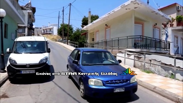 Πλάνα απο το σπίτι του μαχαιρωμένου στη Θήβα