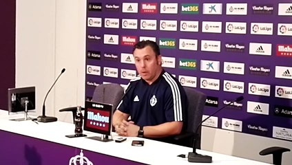 Sergio González Analiza todo la Actualidad del Valladolid en la Primera Rueda de Prensa de la Pretemporada