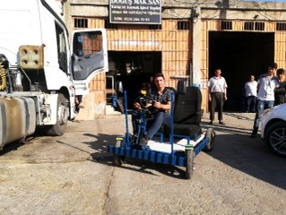 17 yaşındaki genç, Mardin'in ilk yerli otomobilini yaptı