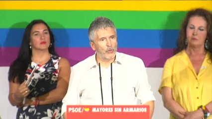 Grande-Marlaska sobre el PP: "Son la gasolina imprescindible para poner en riesgo nuestros derechos"