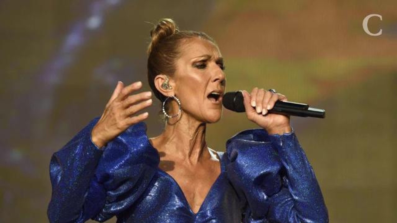 PHOTOS. Céline Dion en combinaison à paillettes : une diva déc...