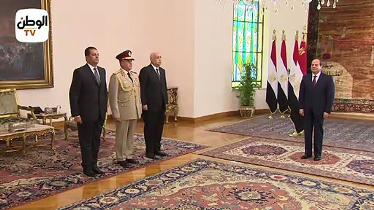 رئيسا «النقض» و«النيابة الإدارية» يؤديان اليمين الدستورية أمام الرئيس