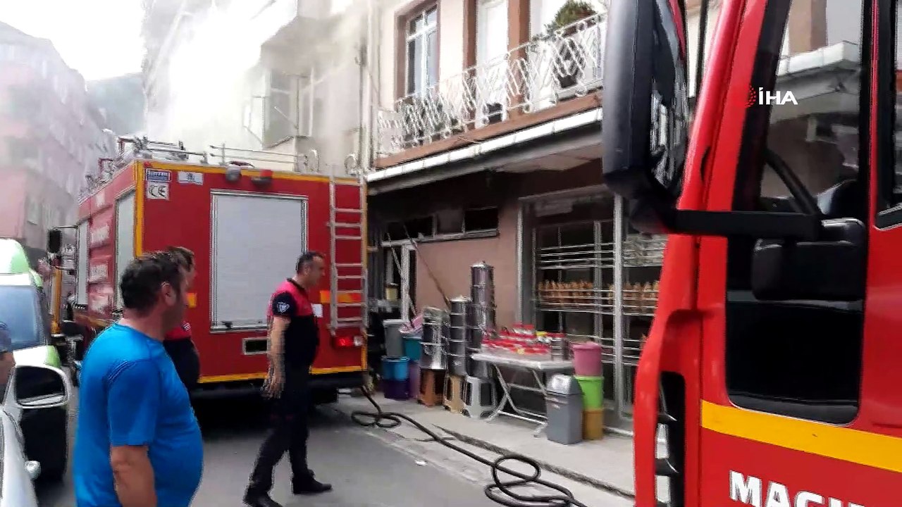 Ordu’da yangın paniği: Ekmek fırınının bacasınd...