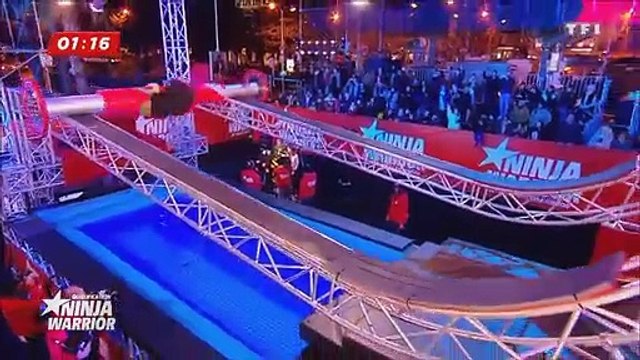 Le Chalonnais Davy Botelho a affronté le parcours de Ninja Warrior sur TF1