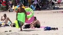 İstanbul'da sıcaklık 30 dereceyi aştı plajlar doldu