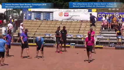 Secondes parties de poules M1, France Doubles, Compiègne 2019