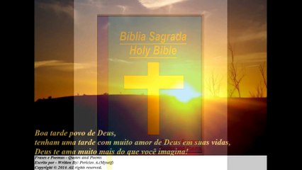 Boa tarde povo de Deus, tenham uma tarde com muito amor de Deus! [Mensagem] [Frases e Poemas]