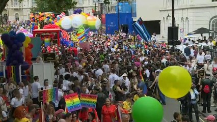 Watch back: Thousands take to London streets as Pride Parade kicks off