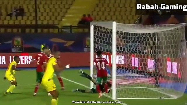 اهداف مباراه المغرب وبنين ف كاس امم افريقيا 2019