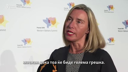 Mogerini: Mos çelja e negociatave në tetor, gabim i madh