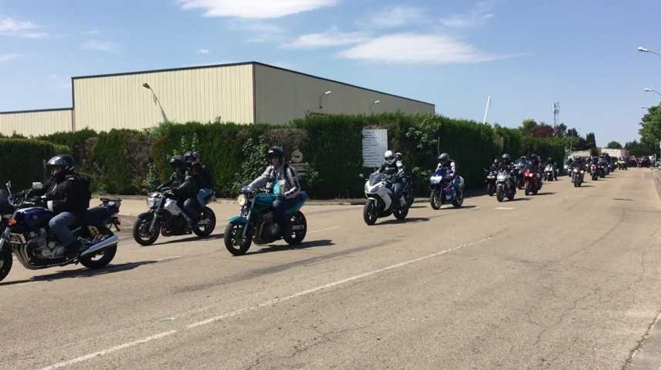 80km/h : Manifestation des motards à Troyes