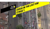 Chute dans le dernier KM / Crash in the last KM - Étape 1 / Stage 1 - Tour de France 2019