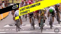 Last kilometer / Flamme rouge - Étape 1 / Stage 1 - Tour de France 2019