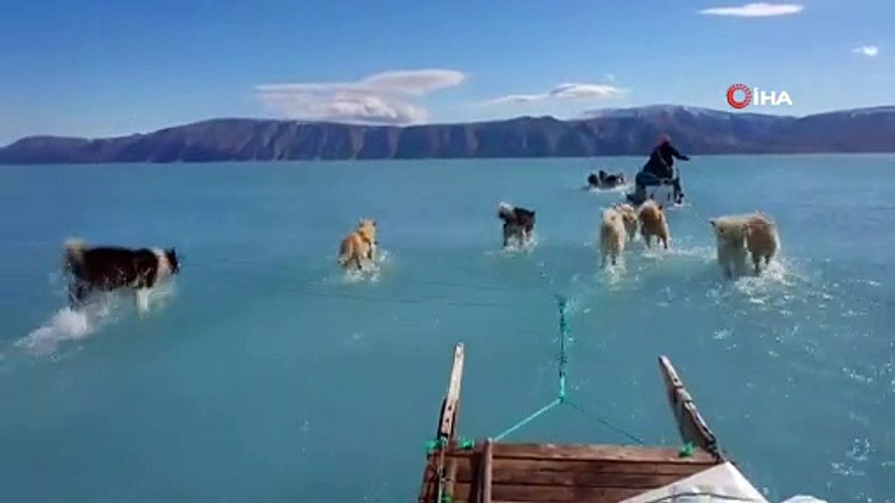 - Küresel ısınmanın geldiği son noktayı gösteren çarpıcı görüntü- Buzul erimesinin son seviyesini gösteren fotoğrafın videosu paylaşıldı