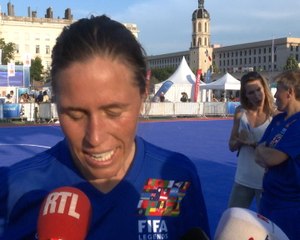 Finale - Camille Abily : ''Shanice van de Sanden ? Je l'envie''