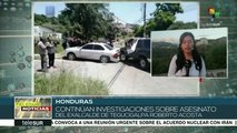 Continúan investigaciones por asesinato de exalcalde de Tegucigalpa