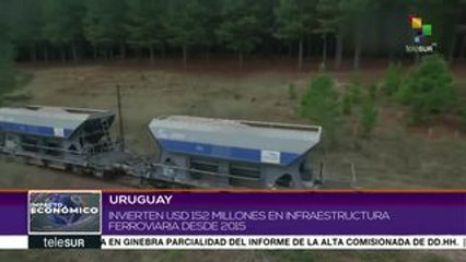 Uruguay invirtió 152 mdd en infraestructura ferroviaria desde 2015