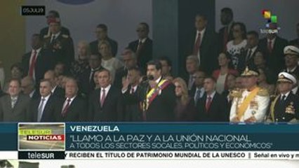 Pdte. Maduro encabeza conmemoración de los 208 años de independencia