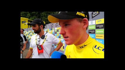 Mike Teunissen : "It was a big goal... but with Dylan"