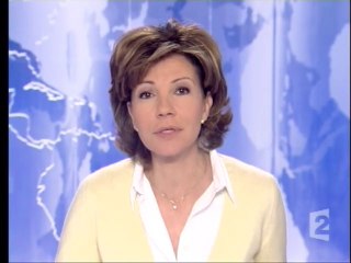 France 2 - 12 Mars 2006 - Teaser, JT 13H (Béatrice Schönberg)