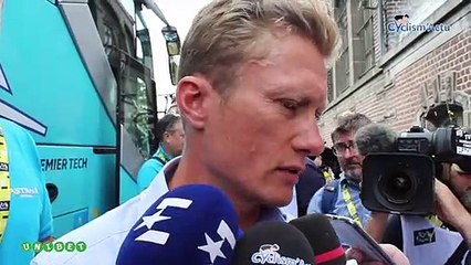 Tour de France 2019 - Alexander Vinoukourov sur la chute de Jakob Fuglsang : "Le docteur a dit ça va !"