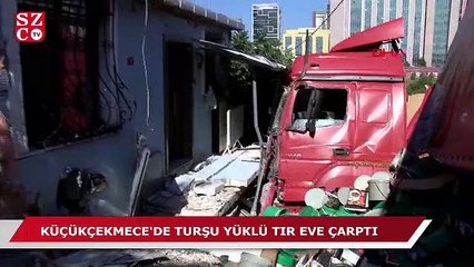 Küçükçekmece'de panik anları!