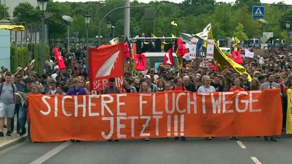 "Seebrücke"-Demo in Berlin: Rackete "ist eine Heldin“
