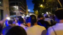 Dirigentes de Cs abandonan la marcha del Orgullo.